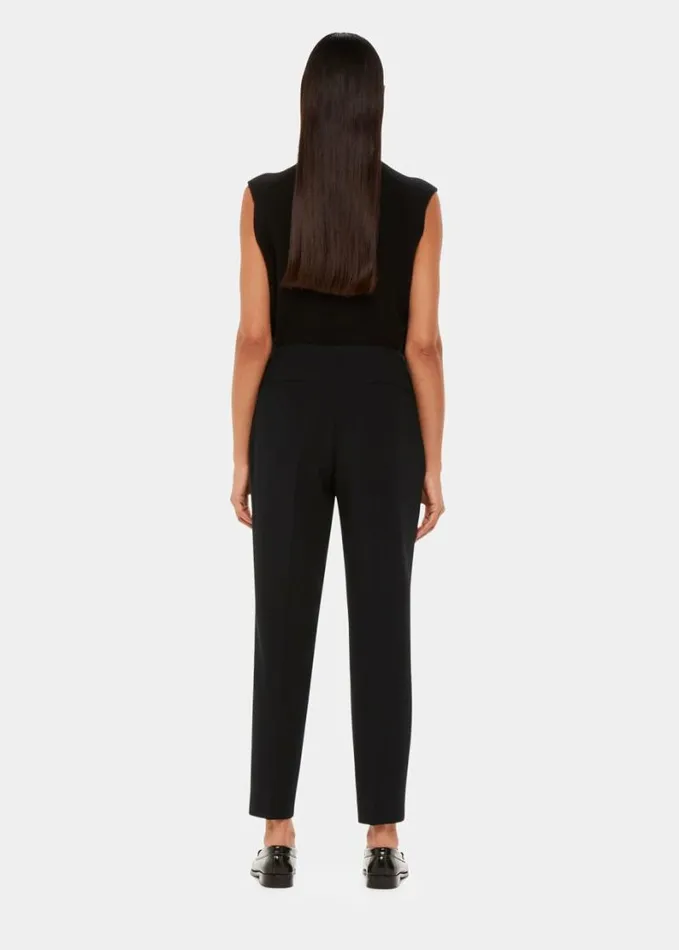 Whistles Ella Essential Trouser Black Women Pants