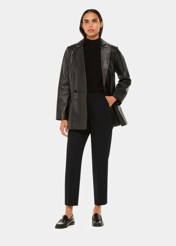 Whistles Ella Essential Trouser Black Women Pants
