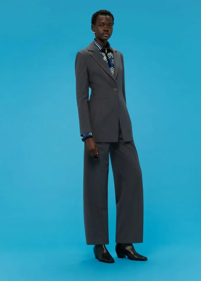 Whistles Frida Trouser Grey Women Pants