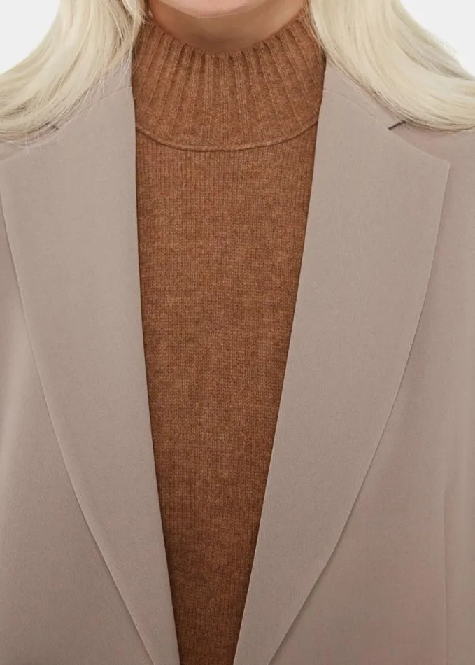 Whistles Petite Nina Double Breasted Blazer Taupe Women Petite Coats and Jackets Whistles Petite Nina Double Breasted Blazer Taupe Women Petite Coats and Jackets