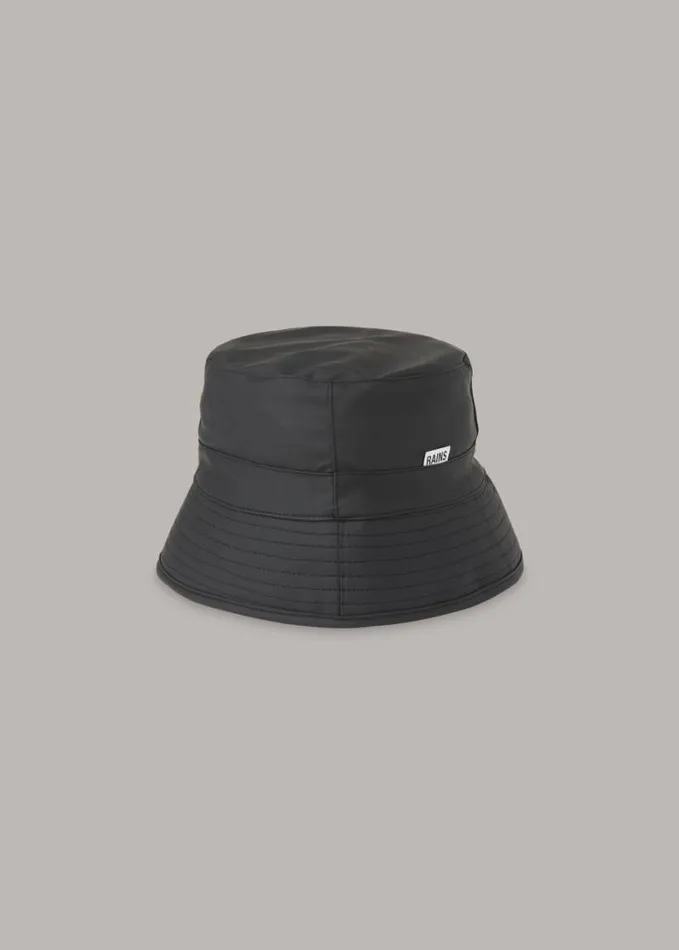 Whistles Rains Bucket Hat Black Women Hats Gloves and Scarves