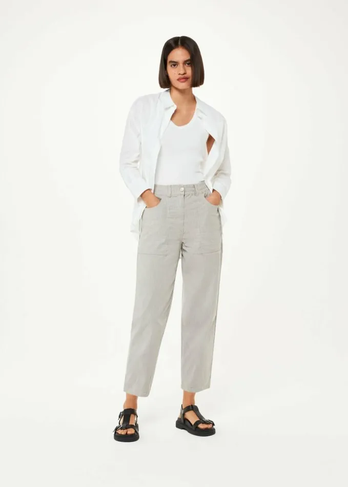 Whistles Tessa Stripe Trouser Multicolour Women Pants