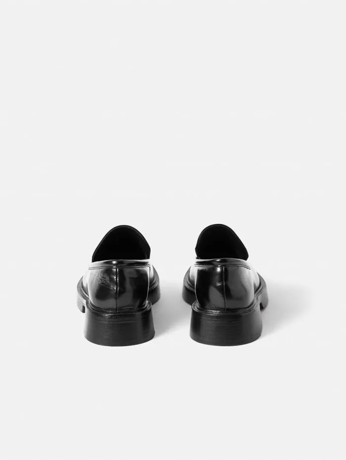 Wickham Loafer Black Women Jigsaw Flats