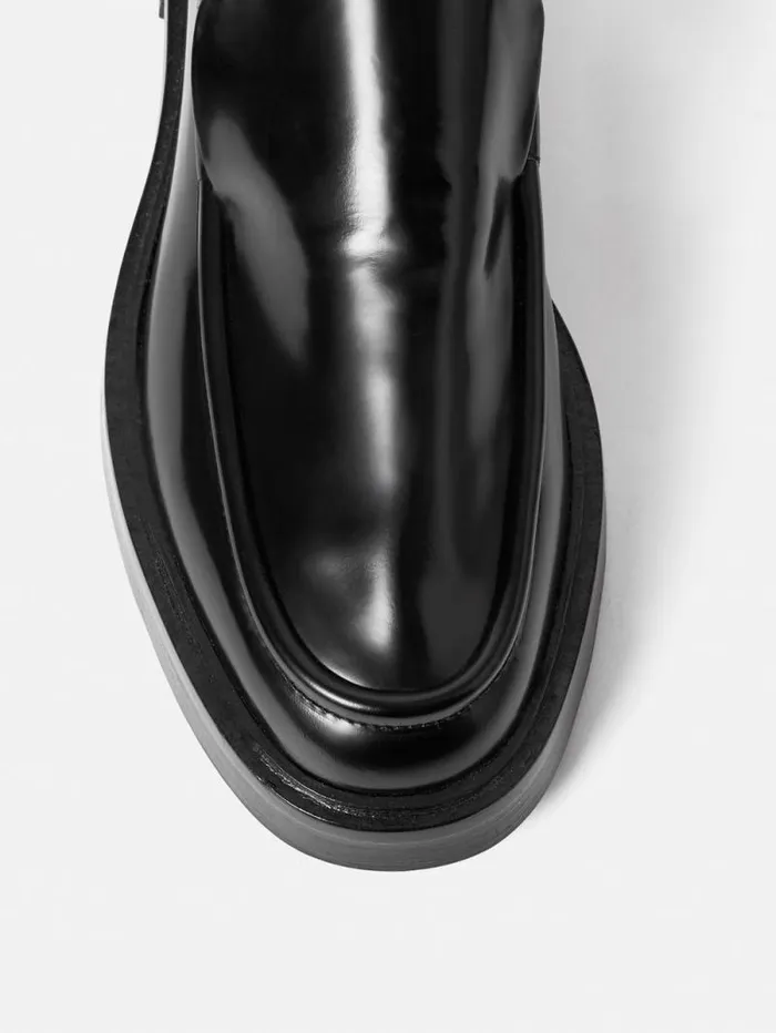 Wickham Loafer Black Women Jigsaw Flats