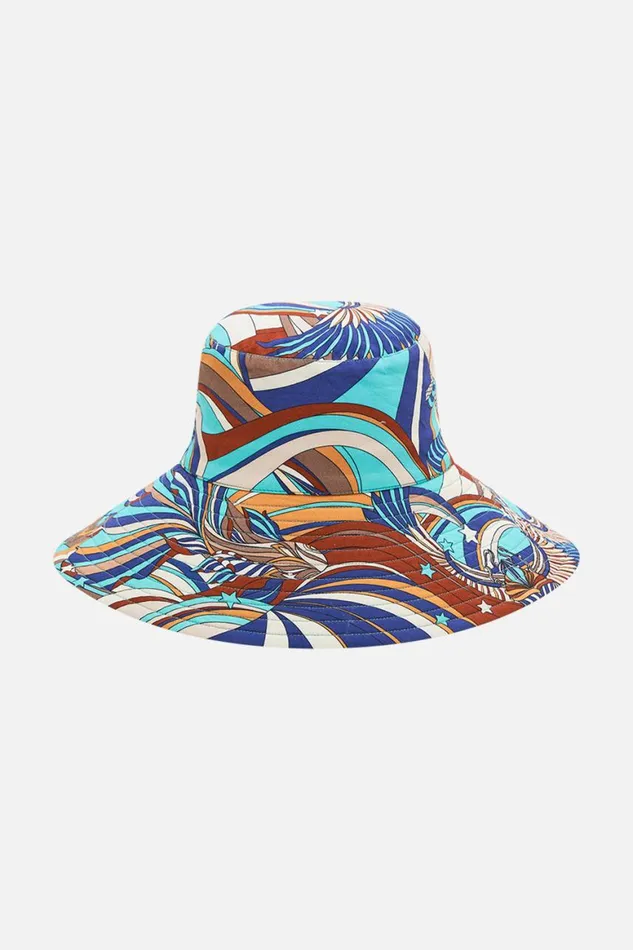 WIDE BRIM BUCKET HAT OASIS ORACLE Oasis Oracle WomensMens Camilla Hair Accessories