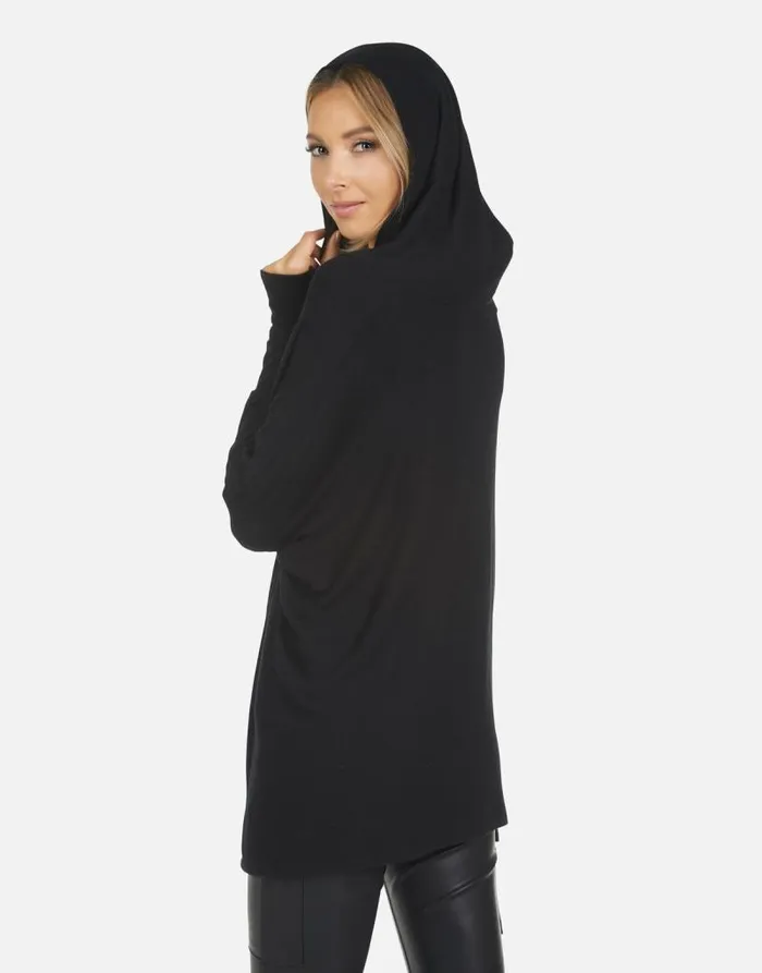 Wilma Lucky Happy Face Black Women Lauren Moshi Hoodies