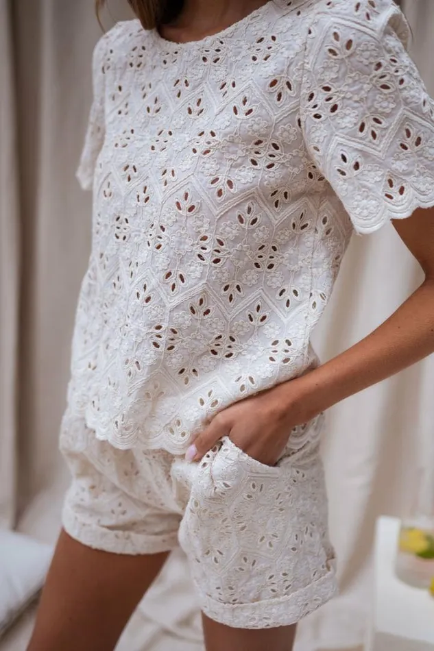 Women039s Clothing Blouses Easy Clothes Ecru Aja Blouse