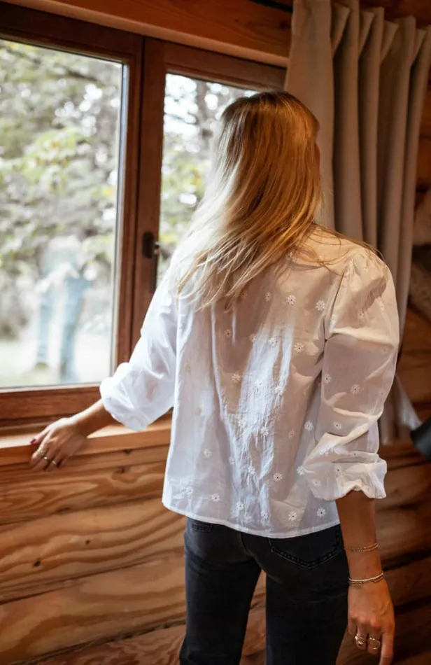 Women039s Clothing Blouses Easy Clothes Ecru Mathis Blouse