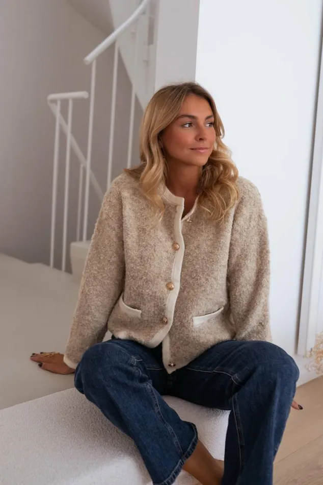 Women039s Clothing Cardigans Easy Clothes Beige Chlo Cardigan Beige