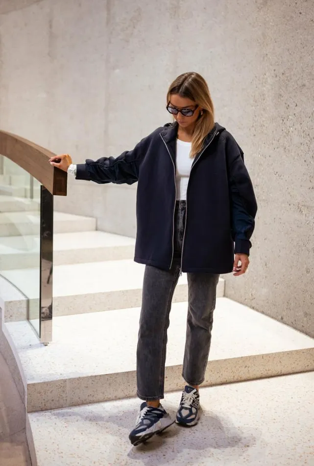 Women039s Clothing Cardigans Easy Clothes Blue Marza Cardigan With Hoodie Women039s Clothing Cardigans Easy Clothes Blue Marza Cardigan With Hoodie