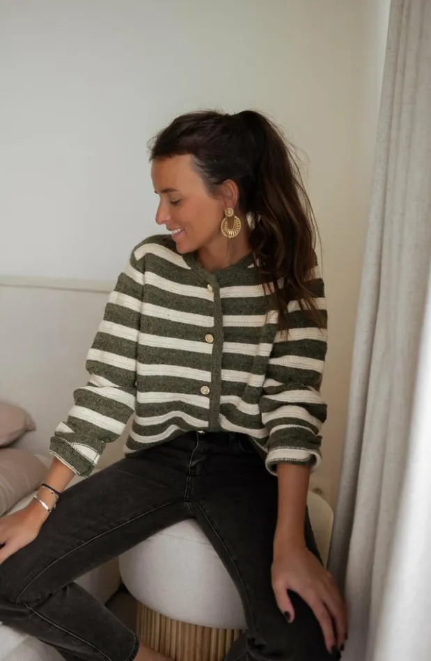 Women039s Clothing Cardigans Easy Clothes Khaki Bruce Cardigan