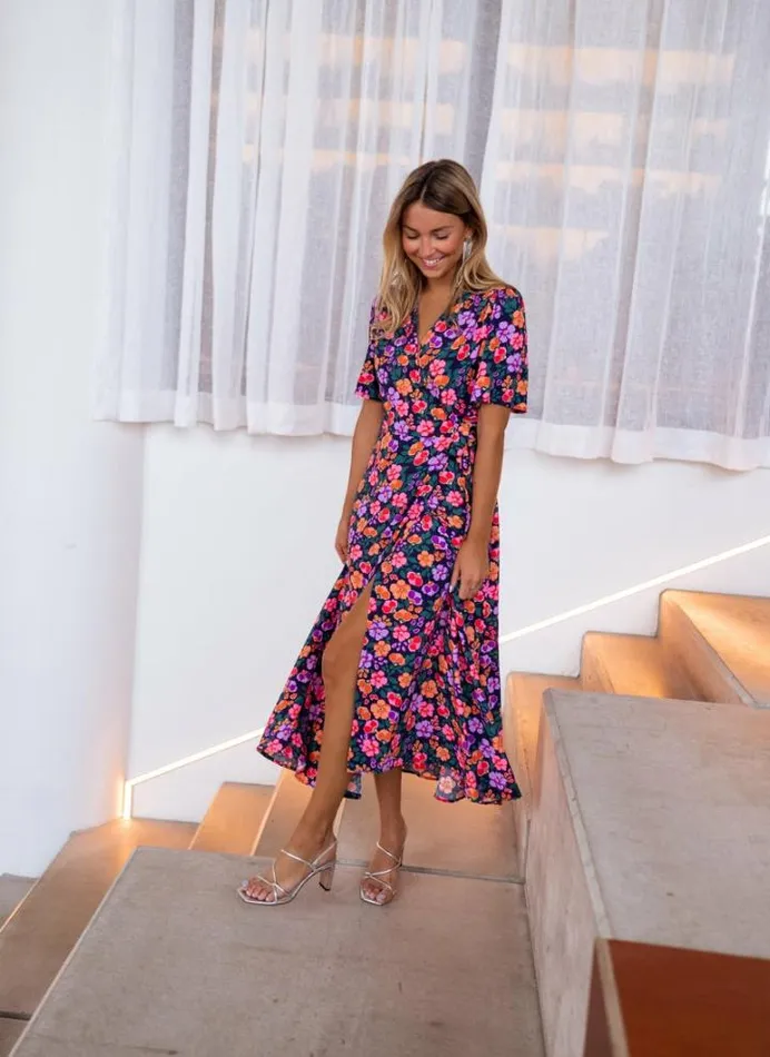 Women039s Clothing Dresses Easy Clothes Blue Floral Lylia Dress