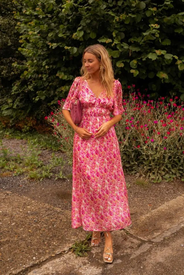Women039s Clothing Dresses Easy Clothes Floral Pink Daphne Dress Women039s Clothing Dresses Easy Clothes Floral Pink Daphne Dress