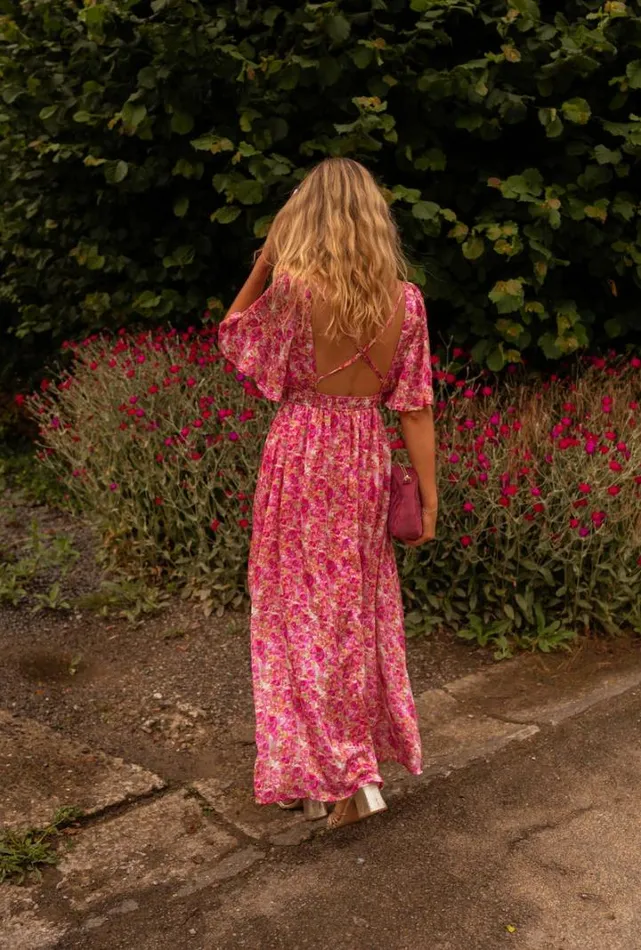 Women039s Clothing Dresses Easy Clothes Floral Pink Daphne Dress Women039s Clothing Dresses Easy Clothes Floral Pink Daphne Dress