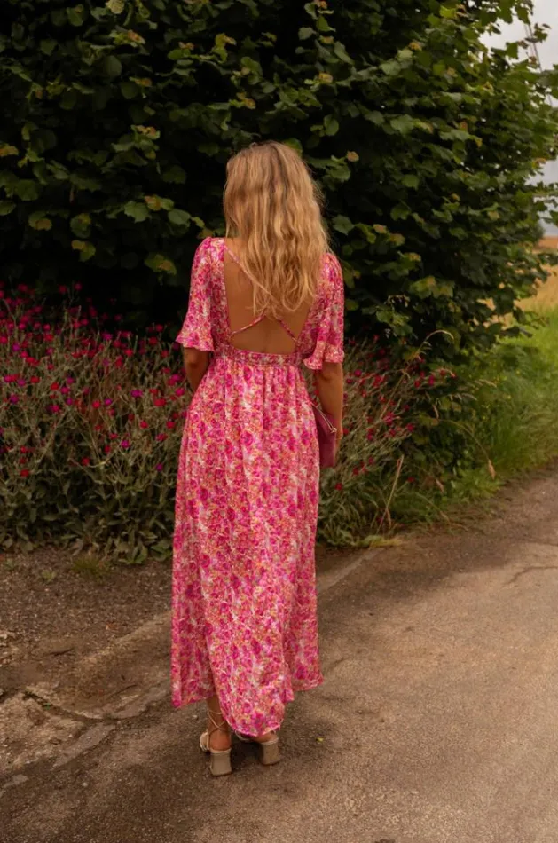 Women039s Clothing Dresses Easy Clothes Floral Pink Daphne Dress Women039s Clothing Dresses Easy Clothes Floral Pink Daphne Dress