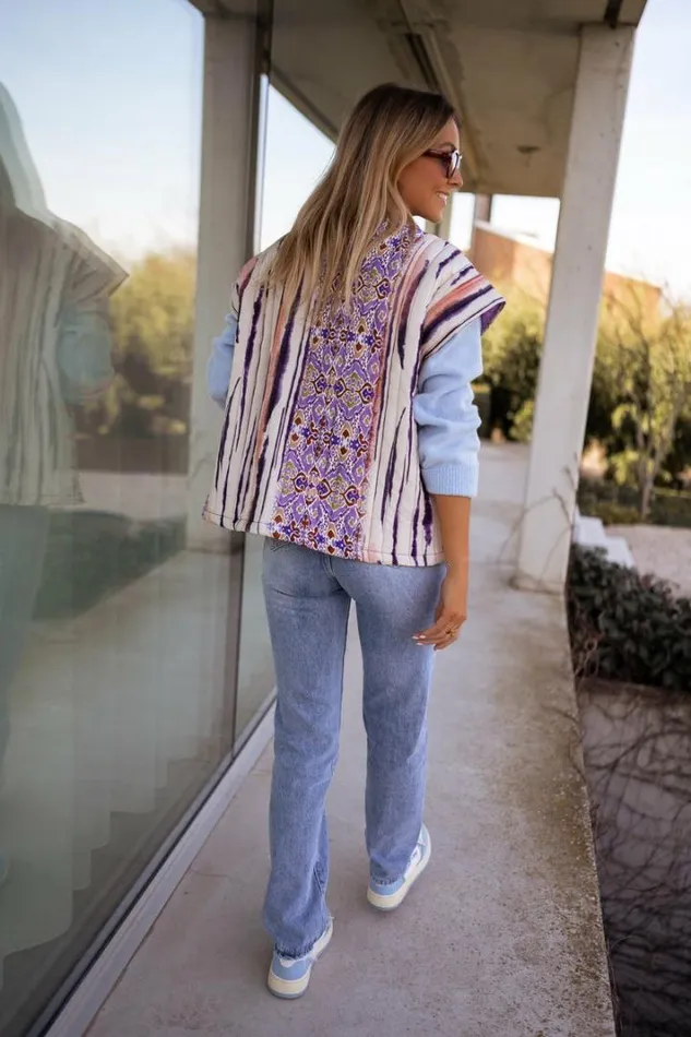 Women039s Clothing Jackets Easy Clothes Patterned Lievine Sleeveless Jacket