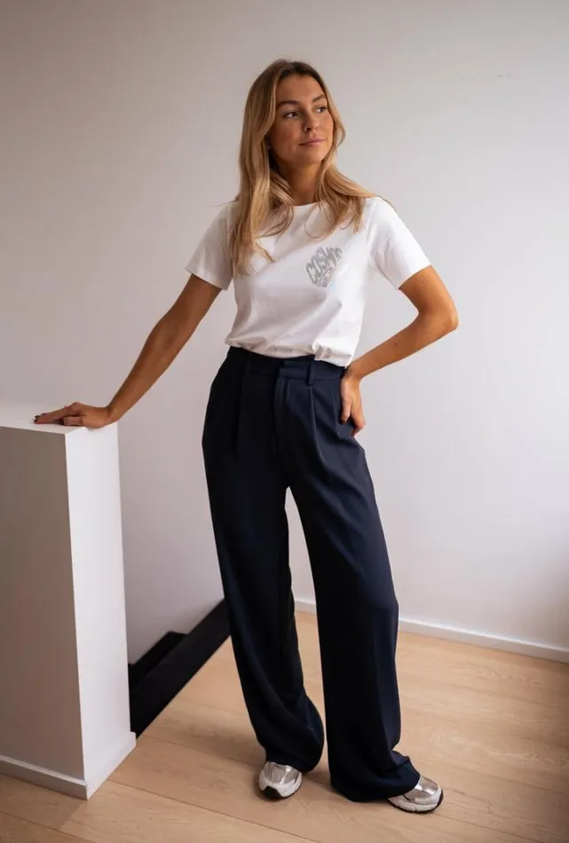 Women039s Clothing Pants and Jeans Easy Clothes Navy Blue Victor Pants Navy Blue