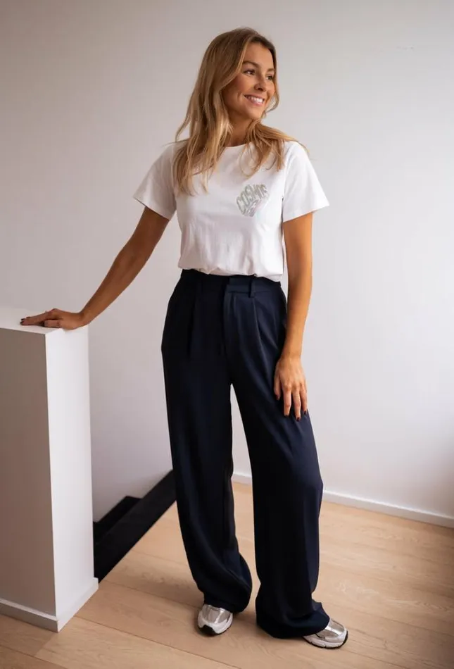 Women039s Clothing Pants and Jeans Easy Clothes Navy Blue Victor Pants Navy Blue