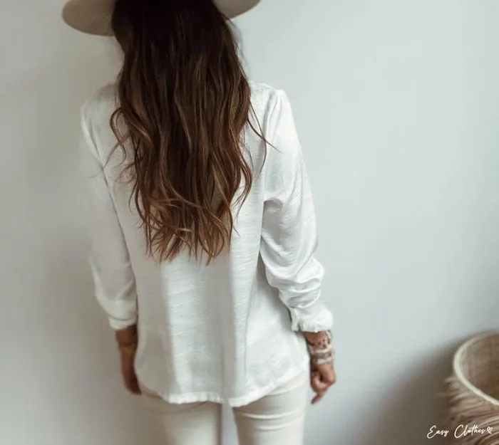 Women039s Clothing Shirts Easy Clothes Ecru Youna Shirt Women039s Clothing Shirts Easy Clothes Ecru Youna Shirt