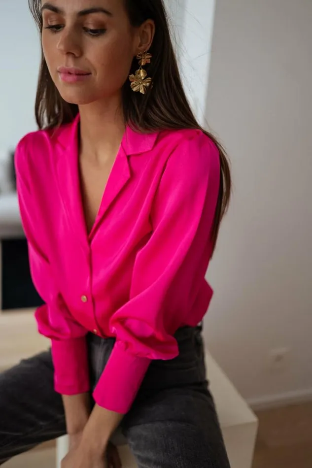 Women039s Clothing Shirts Easy Clothes Pink Cuba Shirt Pink