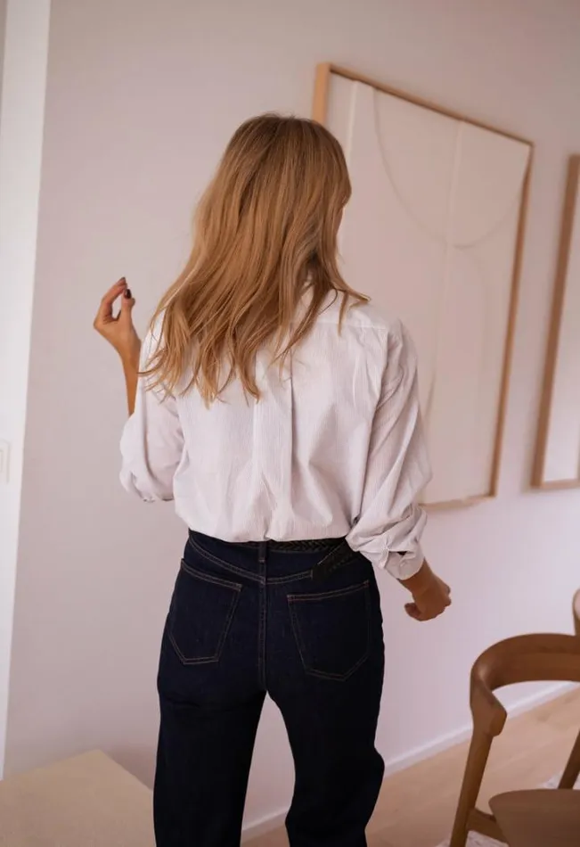 Women039s Clothing Shirts Easy Clothes Striped Romain Shirt With Bow