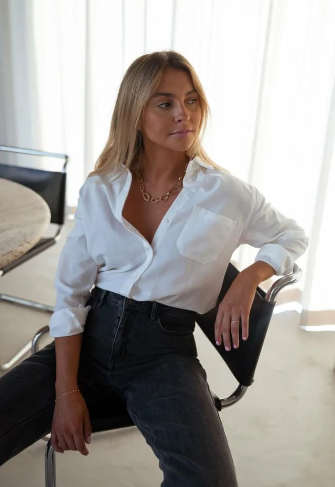 Women039s Clothing Shirts Easy Clothes White Kloe Shirt White Women039s Clothing Shirts Easy Clothes White Kloe Shirt White