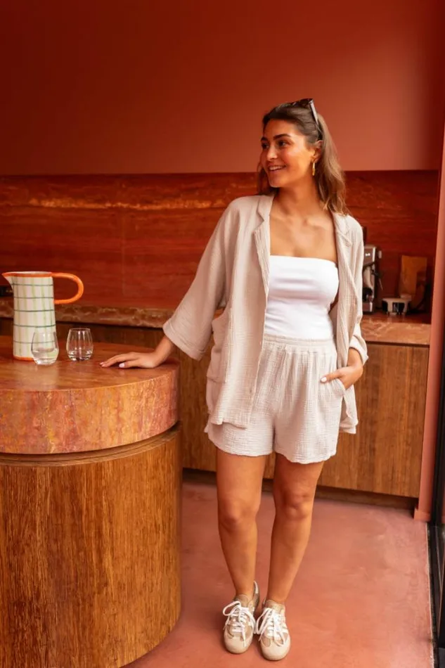 Women039s Clothing Shorts Easy Clothes Beige Lucas Shorts Beige Women039s Clothing Shorts Easy Clothes Beige Lucas Shorts Beige