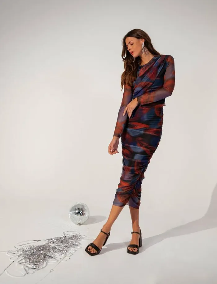 Women039s Clothing Skirts Easy Clothes Blue And Red Huda Skirt Women039s Clothing Skirts Easy Clothes Blue And Red Huda Skirt