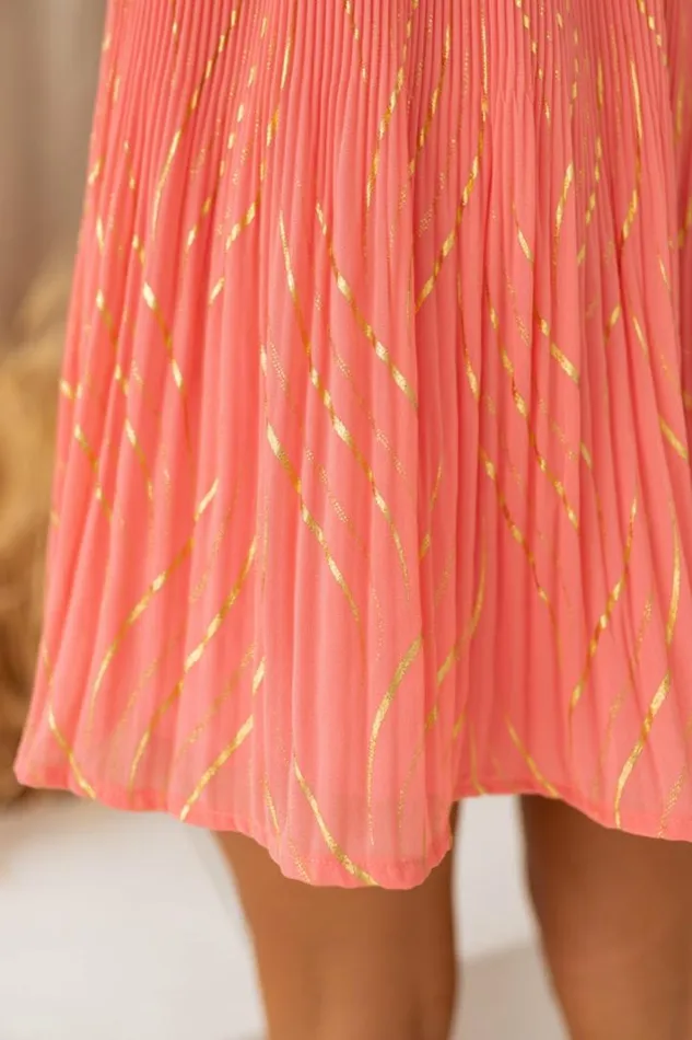 Women039s Clothing Skirts Easy Clothes Coral And Golden Daffy Skirt