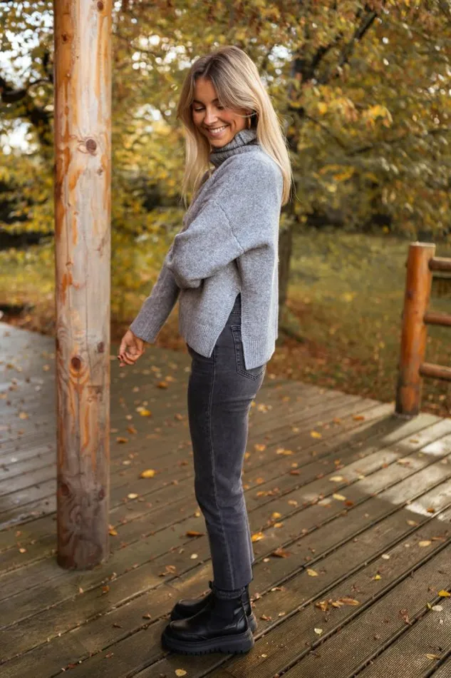 Women039s Clothing Sweaters Easy Clothes Grey Aubin Sweater Grey
