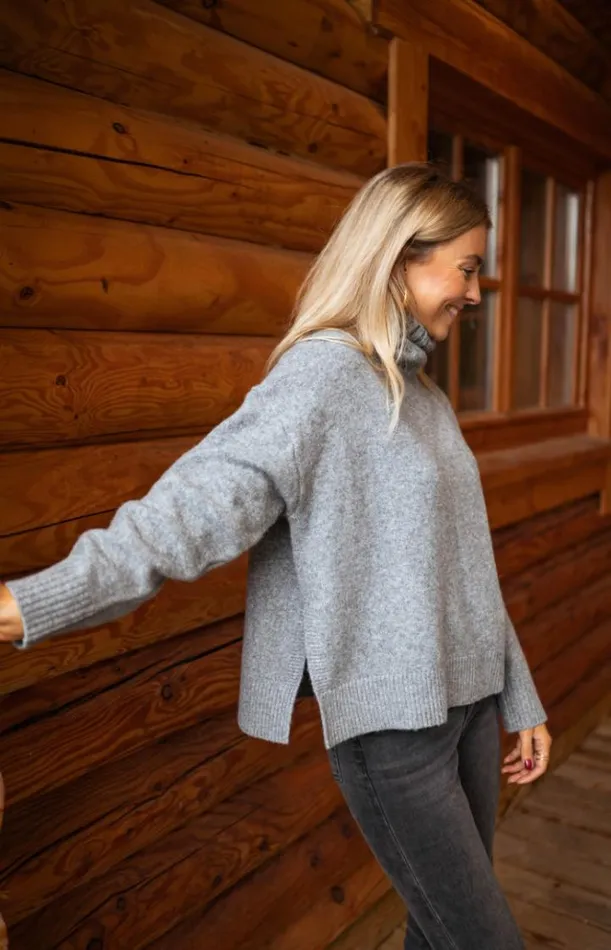 Women039s Clothing Sweaters Easy Clothes Grey Aubin Sweater Grey