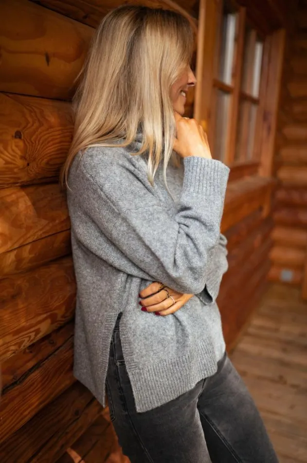 Women039s Clothing Sweaters Easy Clothes Grey Aubin Sweater Grey