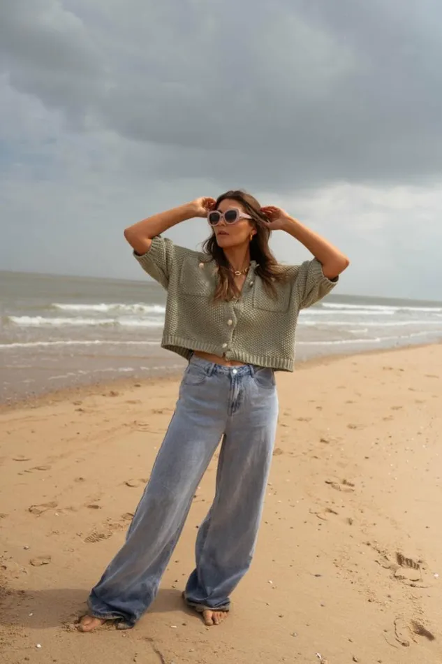 Women039s Clothing Tops Easy Clothes Khaki Samia Cardigan Women039s Clothing Tops Easy Clothes Khaki Samia Cardigan