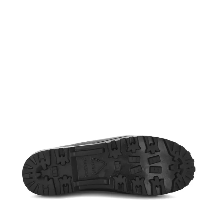 Women Ankle Boots Woman 2643 ALPINA VEGAN MATERIAL Laced TOTAL BLACK Superga Ankle Boots