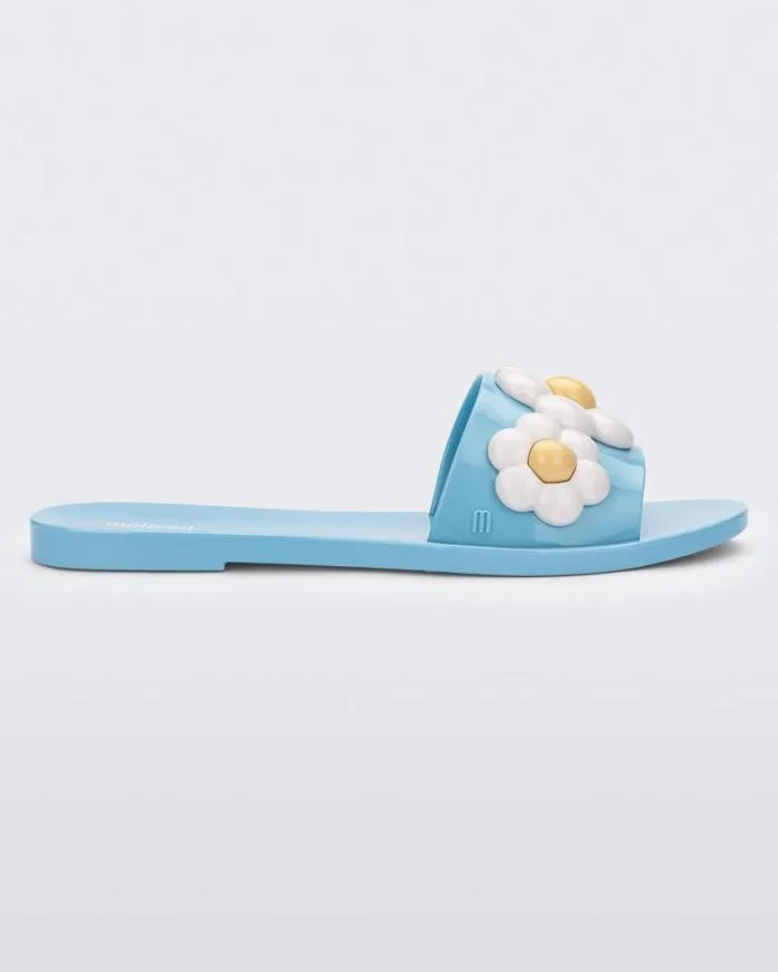 Women Babe Spring Bluewhite Melissa Slides