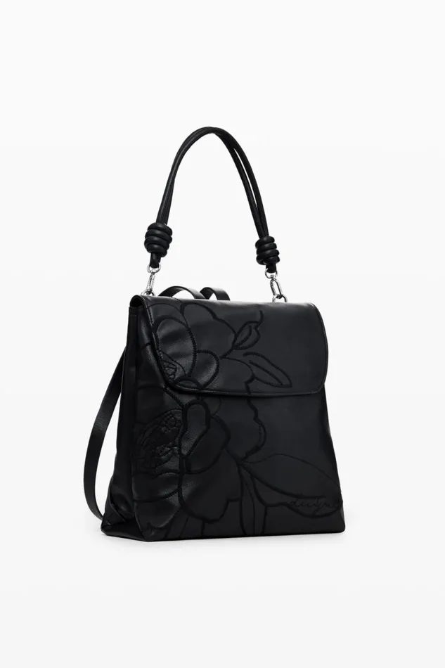 Women Backpacks Desigual Mini Botanical Multiposition Backpack