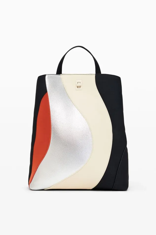 Women Backpacks Desigual S Backpack With Waves