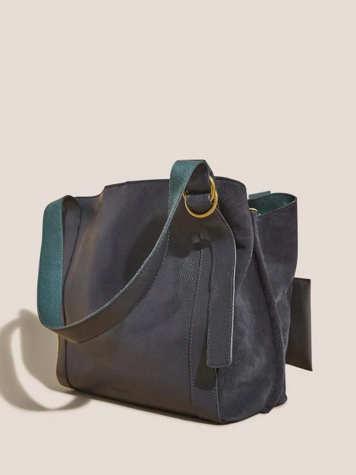 Women BAGS and PURSES White Stuff Hannah Leather Tote Bag Dark Navy Women BAGS and PURSES White Stuff Hannah Leather Tote Bag Dark Navy