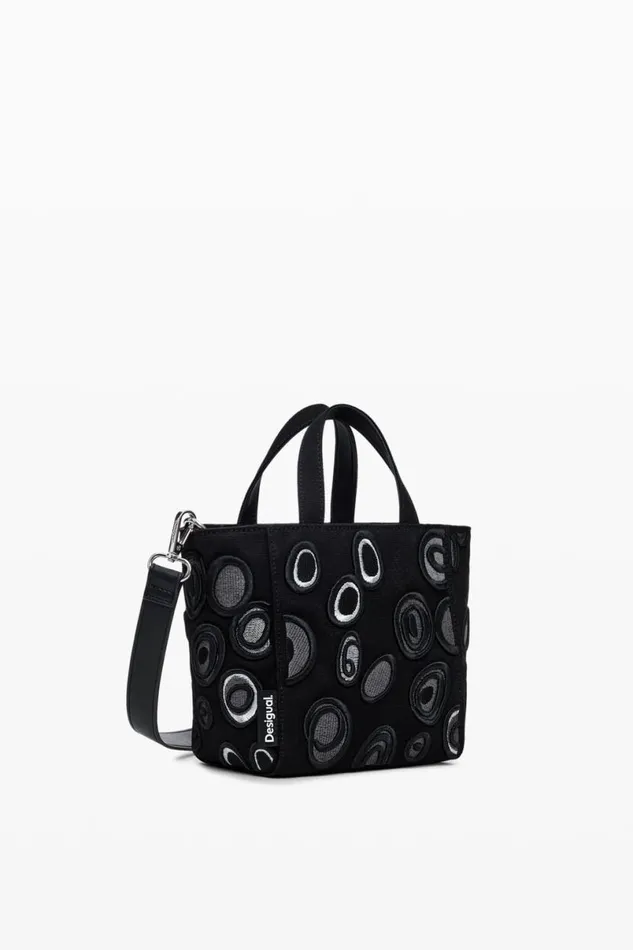 Women Bags Desigual Nylon Bag With Circles