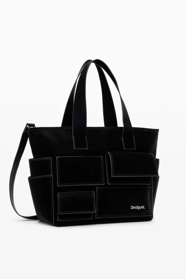 Women Bags Desigual Shopper Pockets