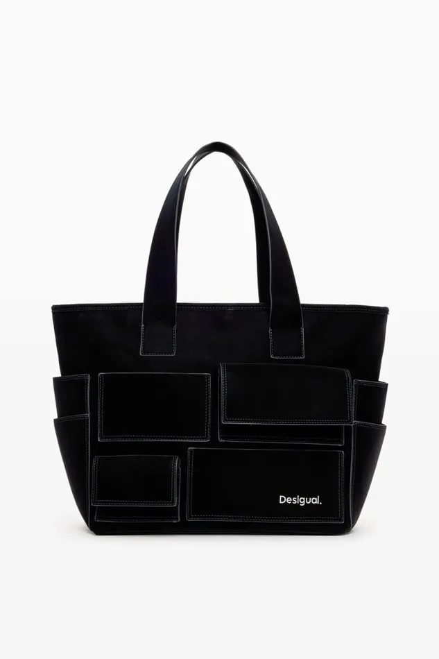Women Bags Desigual Shopper Pockets