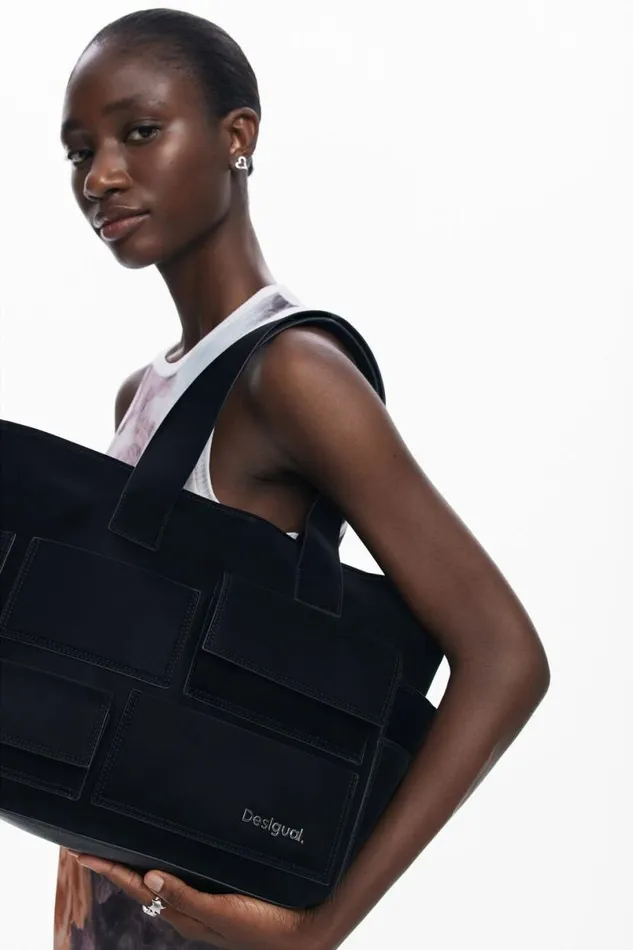 Women Bags Desigual Shopper Pockets