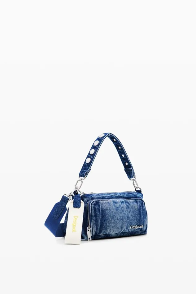 Women Bags Desigual Small Denim Crossbody Bag