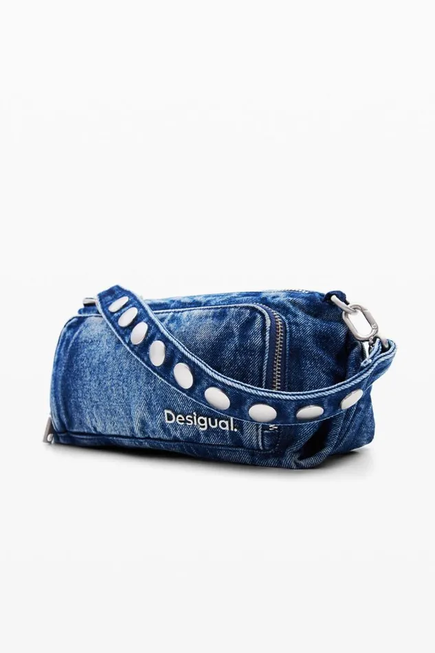 Women Bags Desigual Small Denim Crossbody Bag