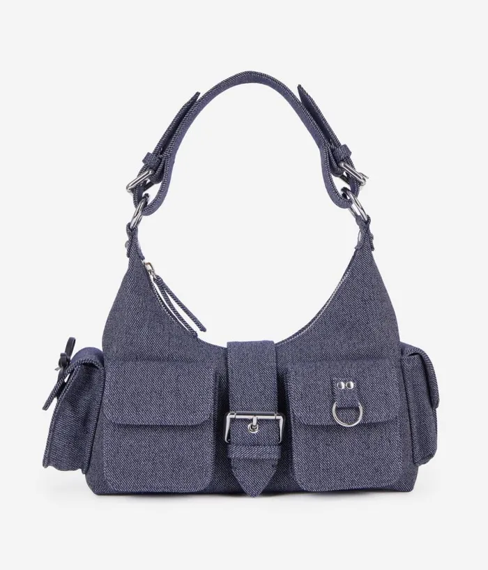 Women Bags THE KOOPLES Blue Denim Amelia Bag