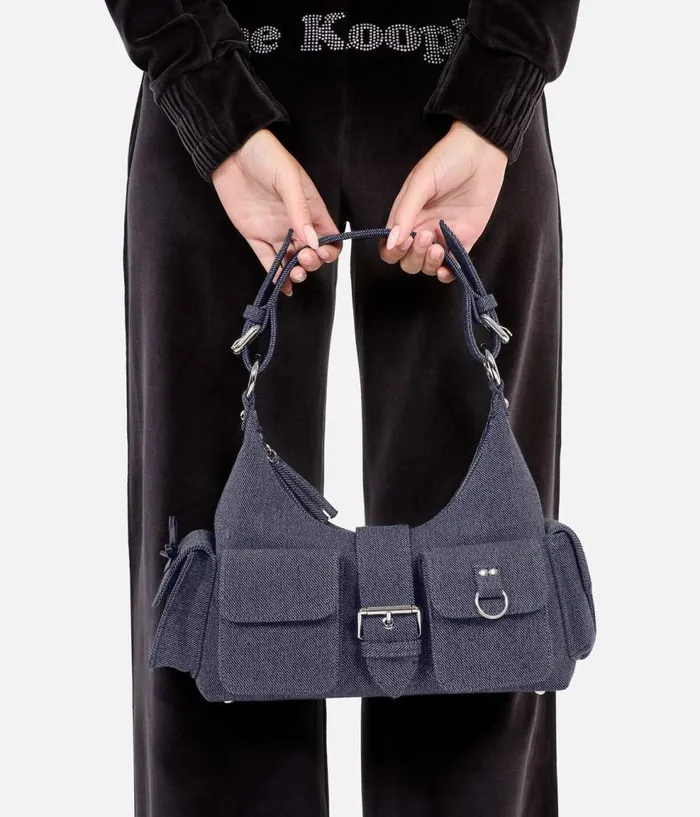Women Bags THE KOOPLES Blue Denim Amelia Bag