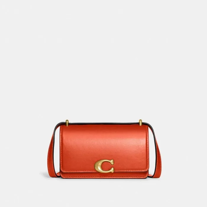 Women Bandit Crossbody Brasssun Orange Coach Shoulder Bags and Hobos