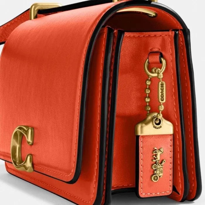 Women Bandit Crossbody Brasssun Orange Coach Shoulder Bags and Hobos
