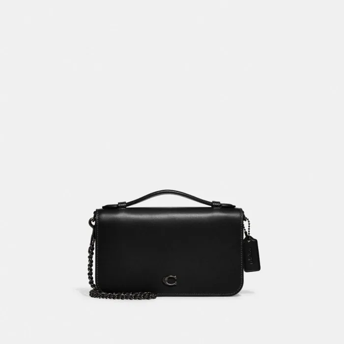 Women Bea Crossbody Pewterblack Coach Crossbody Bags