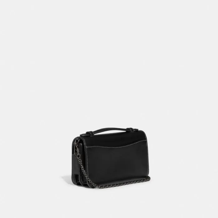 Women Bea Crossbody Pewterblack Coach Crossbody Bags